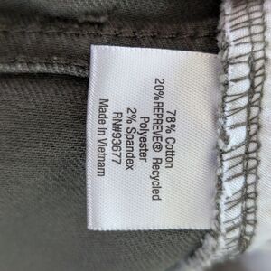 St. John's Bay Gray Straight Leg Pants